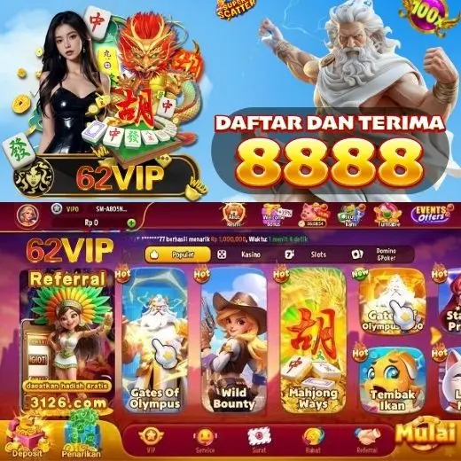 62VIP Masuk - 62VIP Resmi